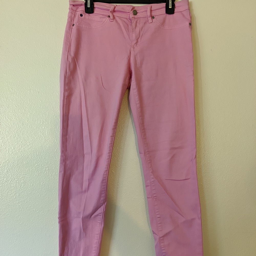 Pink trousers